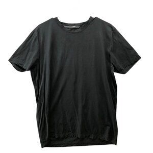 Hugo Boss Black T Shirt Mens L Short Sleeve Crewneck Solid Cotton